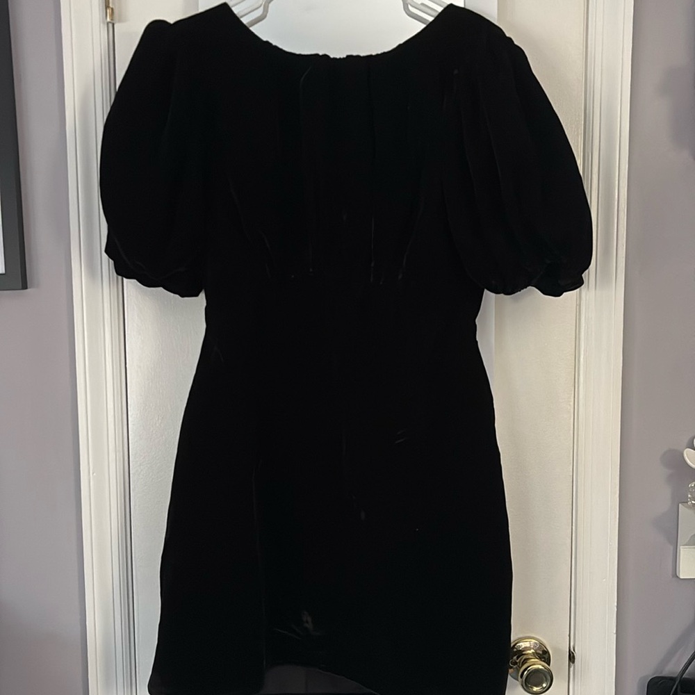 Velvet Black Dress